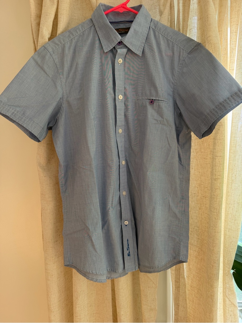 Men’s vintage look button down